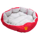 Luxury Unique Warm Indoor Soft Pet Dog Cat Puppy Sofa House Bed with Mat Cu