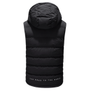 Waterproof USB Heated Warm Back Hooded Winter Antifouling Jacket Motorcycle Skiing Riding Coat