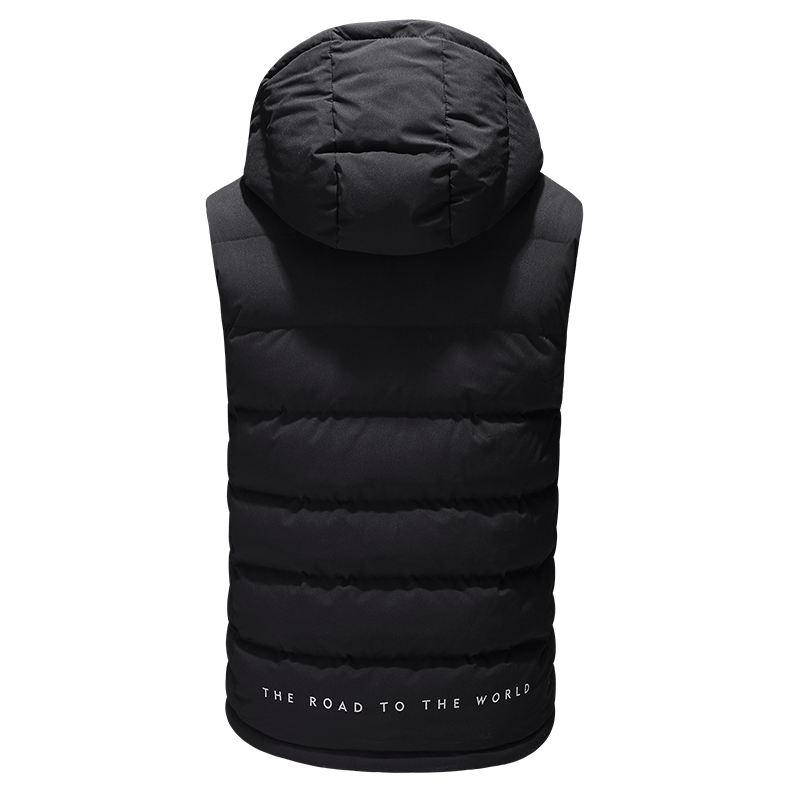 Waterproof USB Heated Warm Back Hooded Winter Antifouling Jacket Motorcycle Skiing Riding Coat