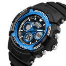 SANDA 138 Fashion Children Digital Watch Swimming Dual Display Kids Sport Watch
