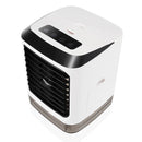 3 in 1 480ml White Mini Portable USB Air Cooler Humidifier Purifier Cleaner 4 Gears LED Light Personal Space Air Cooling Fan