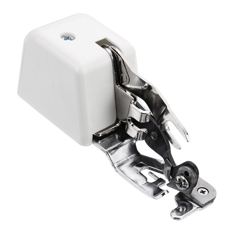 1 Side Cutter Zig Zag Sewing Machine Attachment Presser Foot Low Shank Cut & Hem Sharp