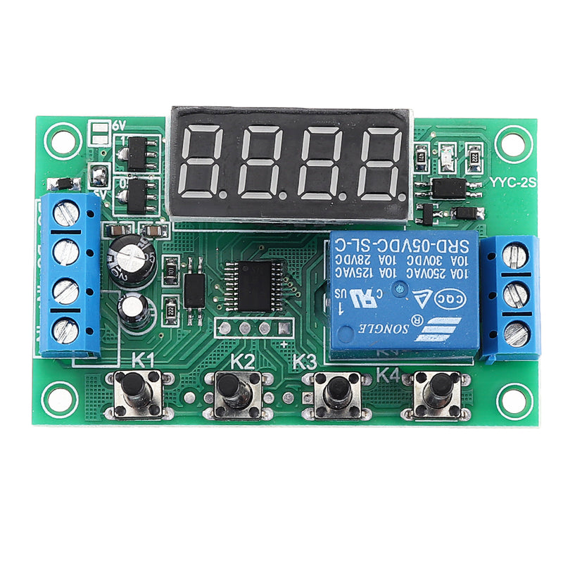 5V / 12V / 24V LED Display Adjustable Timer Relay Automation Control Switch Module