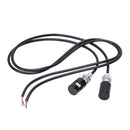 2 x White LED Motorcycle & Car License Plate Bolt Light