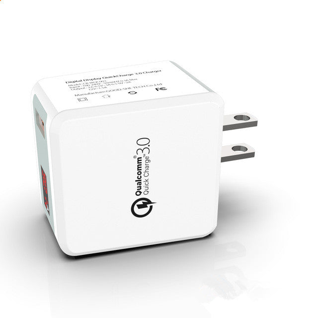 Bakeey Quick Charge 3.0 USB EU Charger Wall Charger Adapter for Samsung Galaxy S9 Huawei FCP