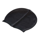 Black Durable Stylish Sporty Latex Swimming Cap Hat