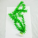 3 Pcs Green Plastic Hottonia Inflata Plant for Aquarium Fish Tank W7V6