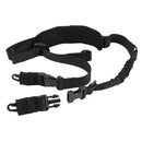 Dual-Point 2 Tactical Sling Swivels Strap Multifunction Mission Adjustable Oblique Crossing Shoulder