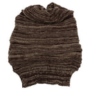 Knit Thick Warmer Ribbing Cuff Beanie Hat Coffee Dark Khaki for Men L1P1