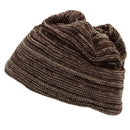Knit Thick Warmer Ribbing Cuff Beanie Hat Coffee Dark Khaki for Men L1P1