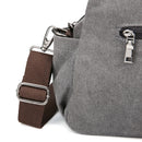 Canvas Shoulder Bag Waterproof Travel Storage Bag Outdoor Camping Handbags Crossbody Bag