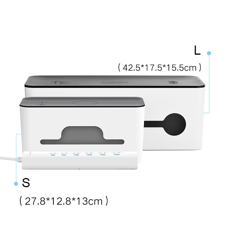 Ugreen LP110 Desktop Cable Organizer Box Home Electronic Accessories for Power Strip Storage USB Charger Cable Management High-capacity Box