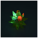 Light-Up Flashing Star LED Ball Pendant Necklace Q9X5