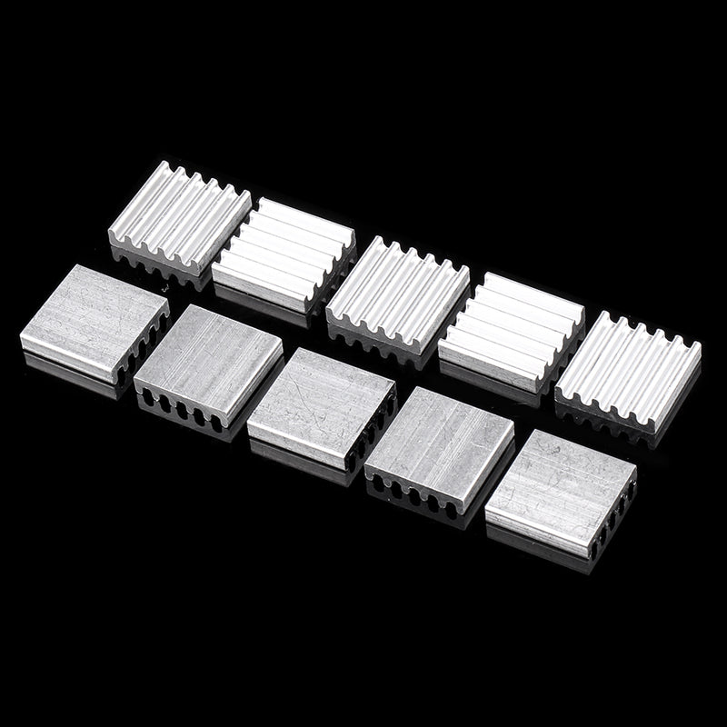 30Pcs 13*13mm Aluminum Heat Sink CPU Radiator Chip for Raspberry Pi