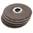 115mm Flap Sanding Disc 40 60 80 120 Grit Angle Grinder Wheel