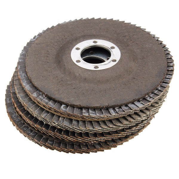 115mm Flap Sanding Disc 40 60 80 120 Grit Angle Grinder Wheel