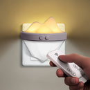 AC220V Iceberg LED Remote Control Night light Plug-in Dimmable Timer for Indoor Bedside Baby Room