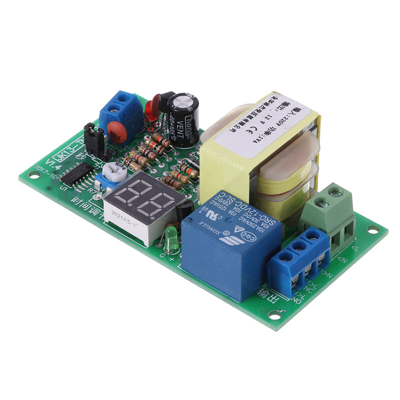 JK13-TN Countdown Relay Module 1-99S with Trigger Delay and Display 220V AC