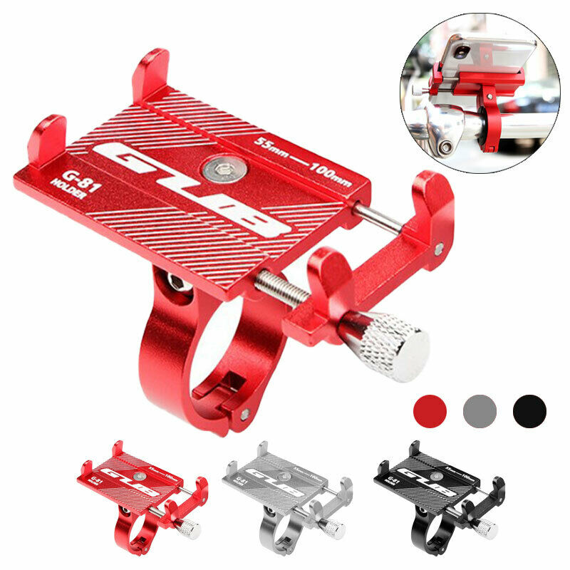 Aluminum Alloy Bicycle Holder Motorcycle Bike Handlebar Navigation Bracket For Cell Phone Mount