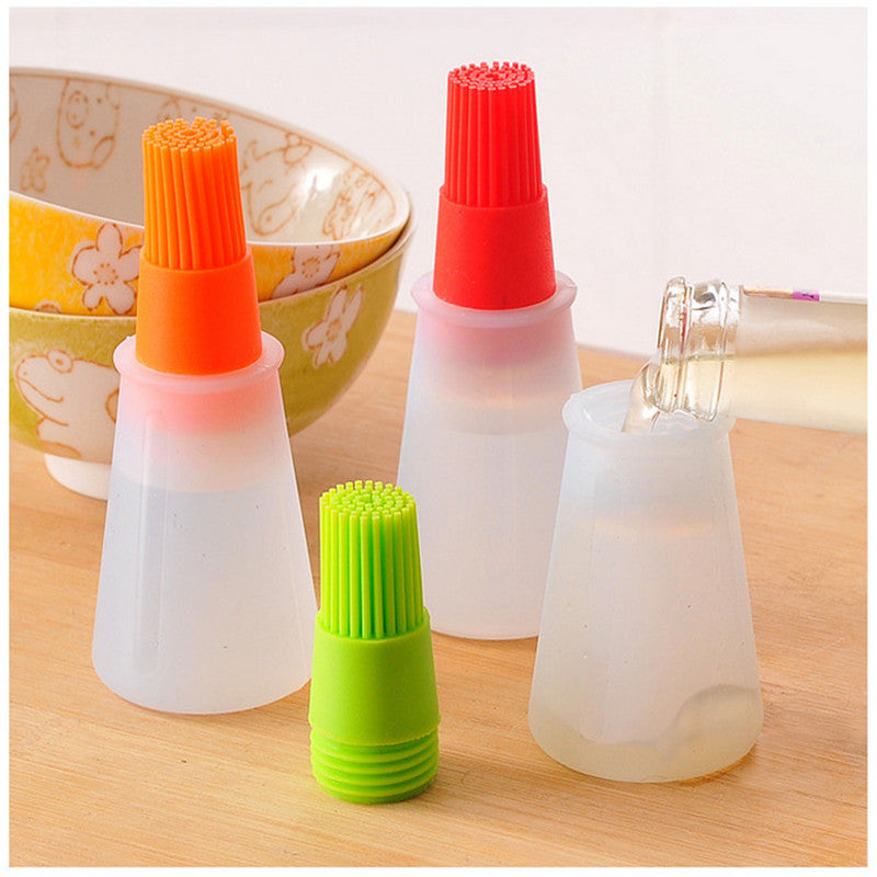 Silicone Oil Brush Baking Brushes Liquid Oil Pen Cake Butter Bread Pastry Brush BBQ Utensil Safety