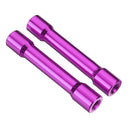 Suleve M3AS13 10Pcs M3 35mm Aluminum Alloy Standoff Spacer Round Column MultiColor Smooth Surface