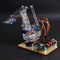 51 MCU Assembling Transparent Acrylic Robot Arm DIY Kit Learning Production Kit