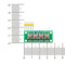 20pcs 1x4 4 Keys Button 5 Pin Keypad Keyboard Module Mcu Board for  Student Class Design Graduation Project Ex