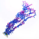 18 Inch Purple Plastic Fish Tank Plant Aquarium Grass Decor Ornament N5E8
