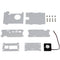 Clear Acrylic Case Enclosure Box with Cooling Fan Kit for Raspberry Pi 4 Model B
