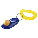 pet dog puppy training clicker with wrist strappy (blue) N8K8