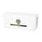 Three Flower Power Cord Plug-in Board Storage Box Charger Computer Power Strip Cable Management Box Baskets