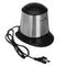 1.2L 220V Electric Meat Grinder Stainless Steel Sausage Maker S-Shaped Double Layer Swirling Razor Blade Processor with Anti Slip Base