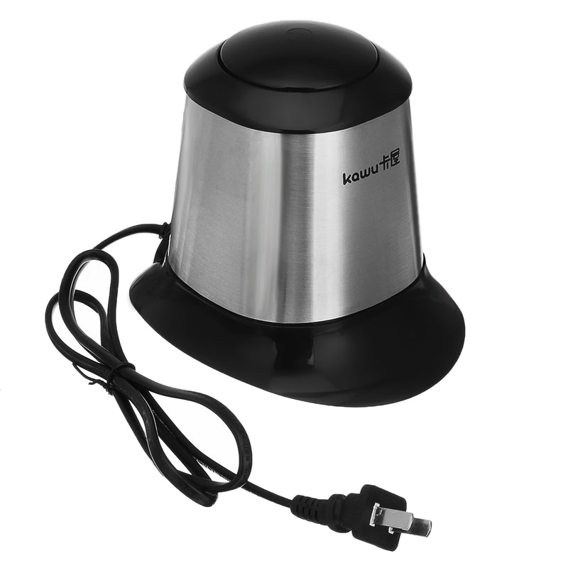 1.2L 220V Electric Meat Grinder Stainless Steel Sausage Maker S-Shaped Double Layer Swirling Razor Blade Processor with Anti Slip Base