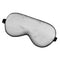 Natural Double Pure Silk Fabrics Layer Easeful Eye Shade Smooth Sleep Mask Blinder