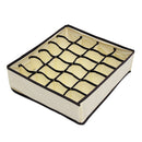 4Pcs Storage Box Underwear Bra Socks Display Non Woven Closet Drawer Container Organiser