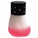 Pink White Dust Remover Brush for Nail Art or Cosmetic Face Brush Make Up