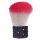 Pink White Dust Remover Brush for Nail Art or Cosmetic Face Brush Make Up