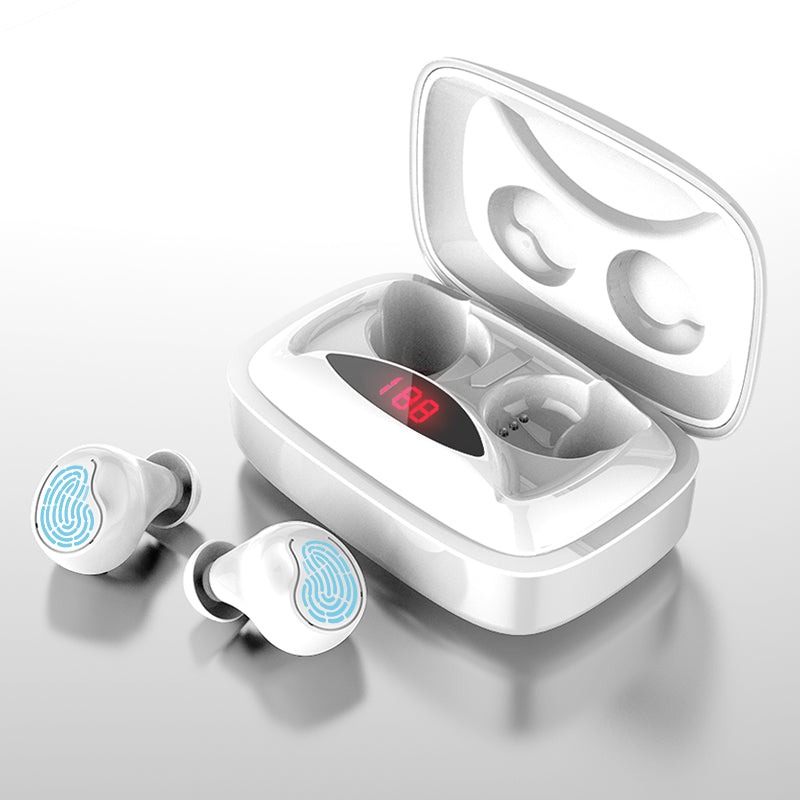 X29 TWS Wireless Stereo Dual bluetooth 5.0 Earbuds LED Display Smart Touch 6D Sound Earphone Binaural Headset With 2000mAh Charging Case