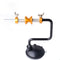 ZANLURE 14x14.3cm Aluminum Alloy Portable Fishing Line Winder Reel Spool Spooler Vacuum Suction Cup
