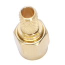 5pcs SMA Male Plug RF Coaxial Connector Crimp for RG58 RG142 RG400 LMR195