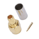5pcs SMA Male Plug RF Coaxial Connector Crimp for RG58 RG142 RG400 LMR195
