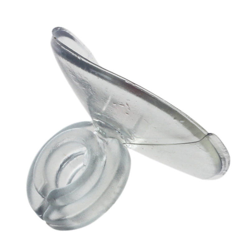 10 x Aquarium Fish Tank Air Line Tubing Holder Suction Cups Clear Plastic I2G1