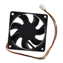 70mm x 25mm DC 12V 2W 3 Pin PC Computer Case Cooling Fan Cooler R8M7