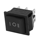 6-Terminals 3 Position ON/OFF/ON DPDT Boat Rocker Switch 16A 250VAC 20A 125