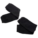 Lady Dark gray Seamless Elastic Thumbhole Wrist Warmer Gloves