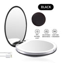 Travel Portable LED Light Mini Makeup Lighting Mirror Compact Pocket Foldable LED Mirrors