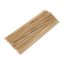 Camping Wooden Color Bamboo BBQ Skewers Barbecue Shish Kabob Sticks 95 Pcs I2M9