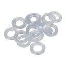 20 Pcs 3/4" Outside Diameter Rubber Gasket Washer Seal Rings D4Y1