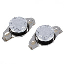 2 x Temperature Control Switch Thermostat 125C Celsius N.C. KSD301