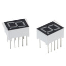 10 Pcs Common Cathode 10 Pin 1 Bit 7 Segment 0.39" Red LED Display Digital  D5G9